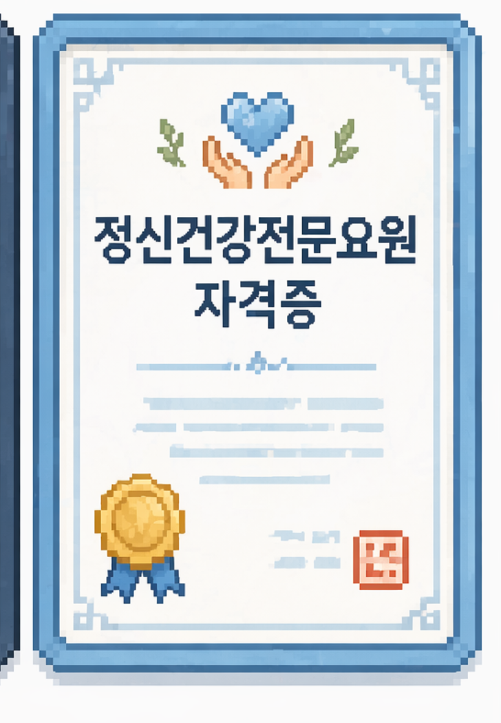 정신건강임상심리사 자격증 이미지